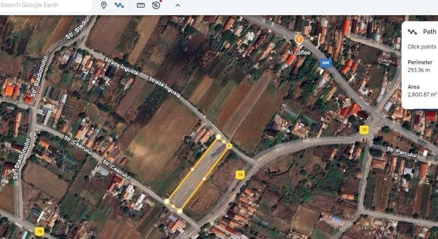 Teren de 2800 mp, în Șopârlița