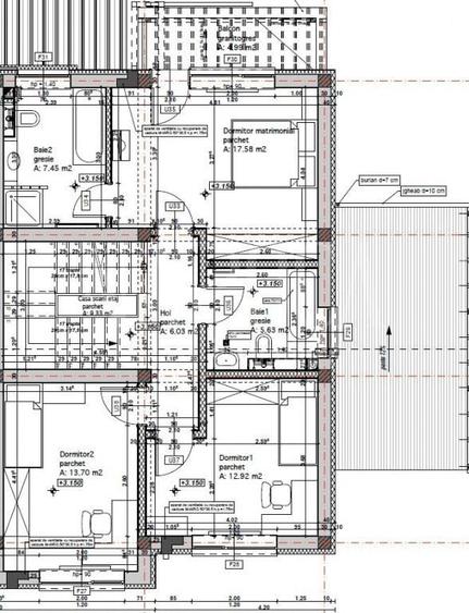 Duplex cu 5 camere cu Canalizare în Bună Ziua