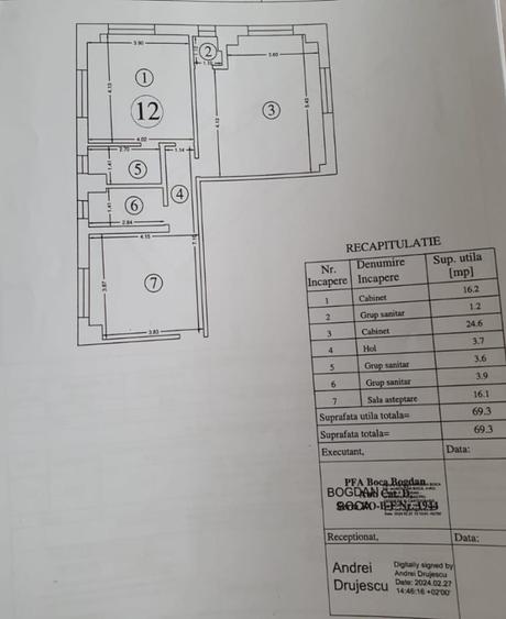 Spațiu comercial, de 69 mp, în Galata