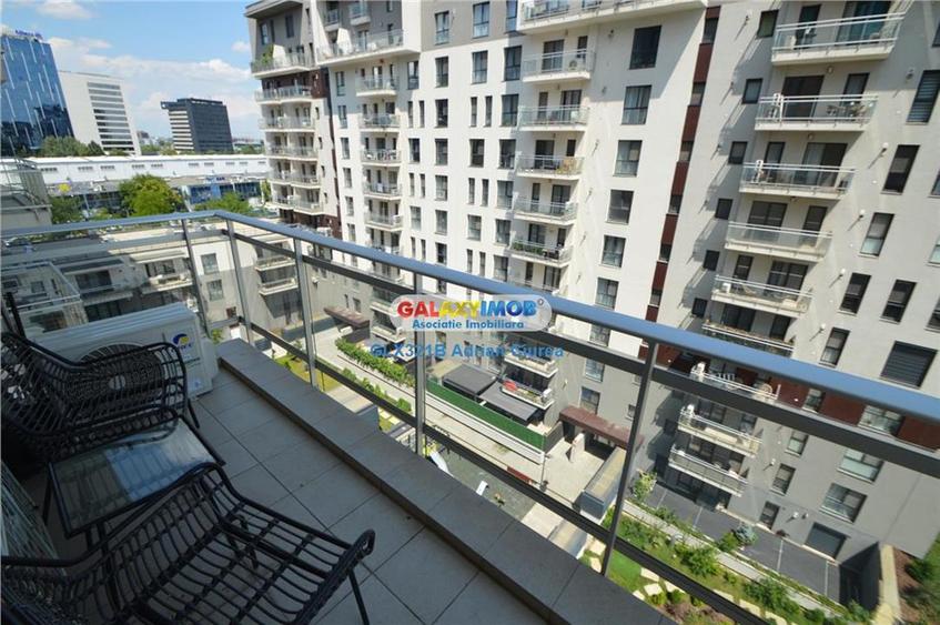 Apartament cu 2 camere decomandat, mobilat în Barbu Văcărescu