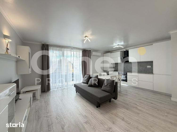 Apartament cu 2 camere, mobilat în Valea Borcutului