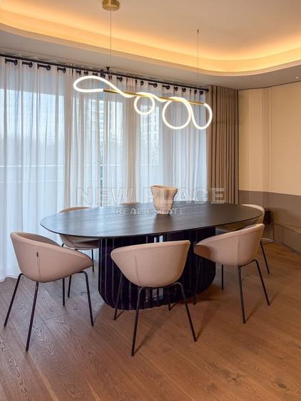 Apartament cu 3 camere decomandat, mobilat în Herăstrău