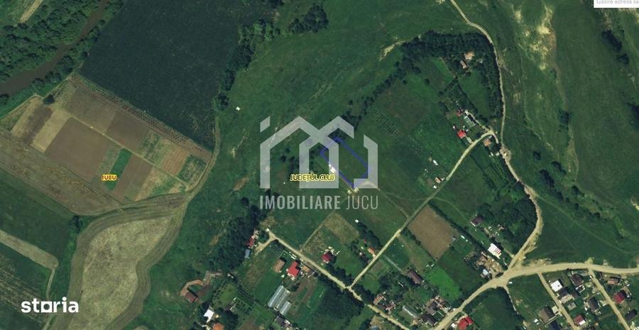 Teren cu priveliste | 1.900 mp si front 32 m Jucu de Sus - 2