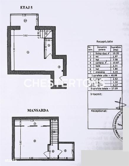 Apartament cu 2 camere în Colentina