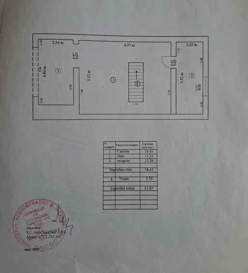 Casă cu 1 camere cu Teren 420 Mp în Central