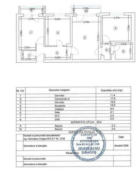 berceni-strada Drumul gazarului-apartament 3 camere - 8