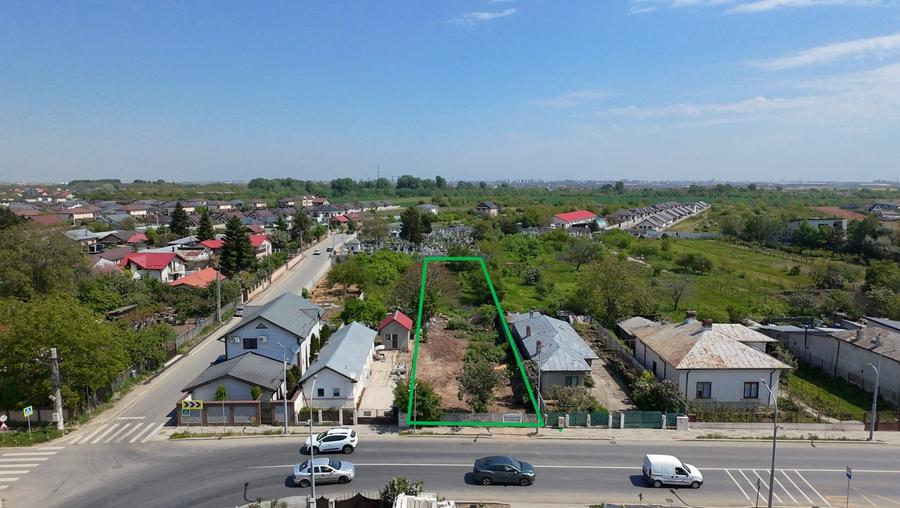Teren Construcții intravilan de 1215 mp, în Clinceni