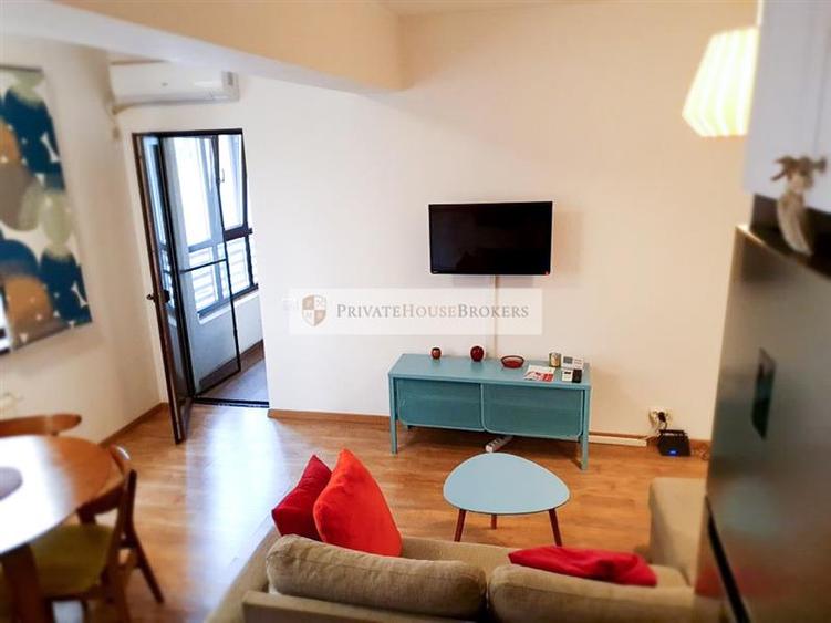 Apartament cu 2 camere semidecomandat, mobilat în Băneasa