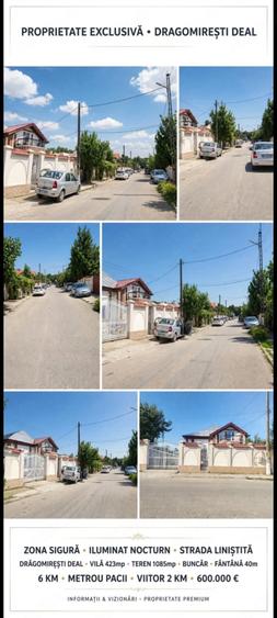 Casă cu 6 camere cu Teren 1082 Mp în Dragomirești-Deal