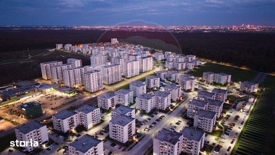 Apartament cu 2 camere, mobilat în Băneasa