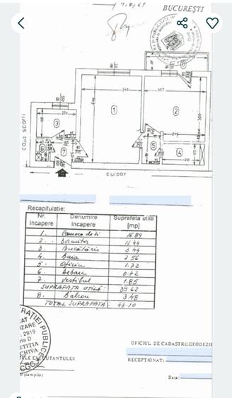 Apartament cu 2 camere semidecomandat în Gara de Nord