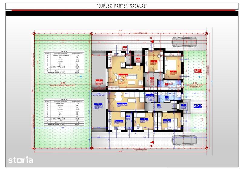 Casa noua cu mansarda in Sacalaz - 300 mp - 2