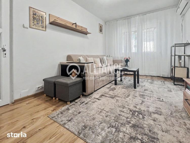 Apartament cu 2 camere, mobilat în Km 4
