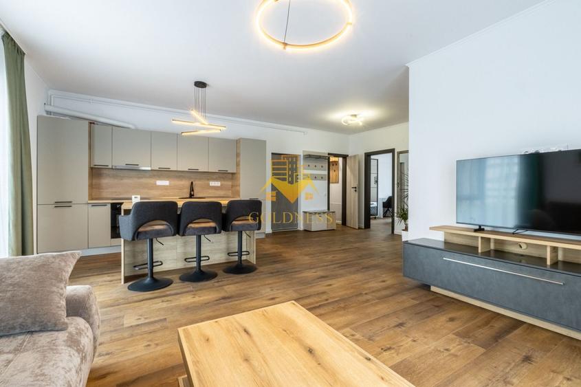 Apartament cu 3 camere semidecomandat, mobilat în Mănăștur