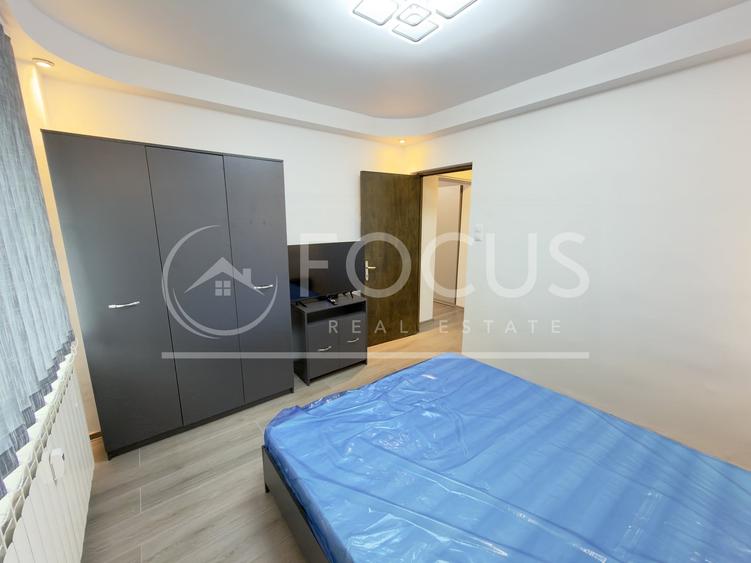 Apartament cu 3 camere semidecomandat, mobilat în Ștefan cel Mare