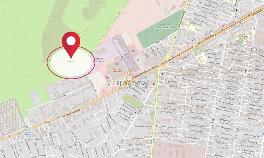 Teren Construcții intravilan de 6226 mp, în Alexandriei