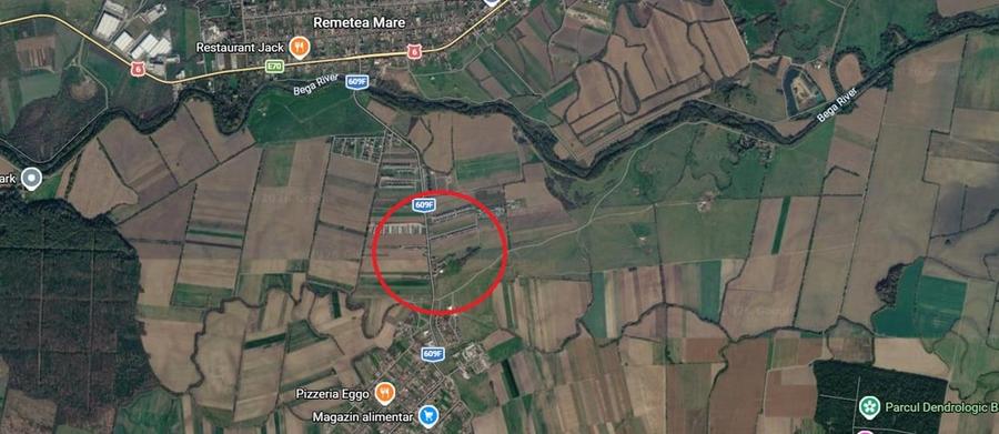 Teren Construcții intravilan de 750 mp, în Bucovăț (Remetea Mare)