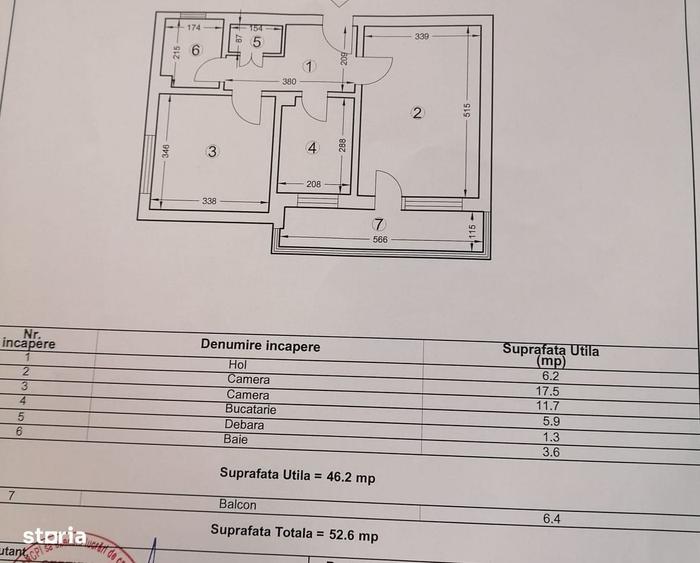 Tomis Nord (Ciresica)- 2 camere decomandate 52mp - 85.000euro - 1