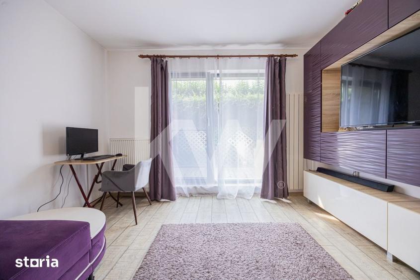 Apartament 2 camere+dressing |Mobilat si utilat |Gradina 29mp |Parcare - 18