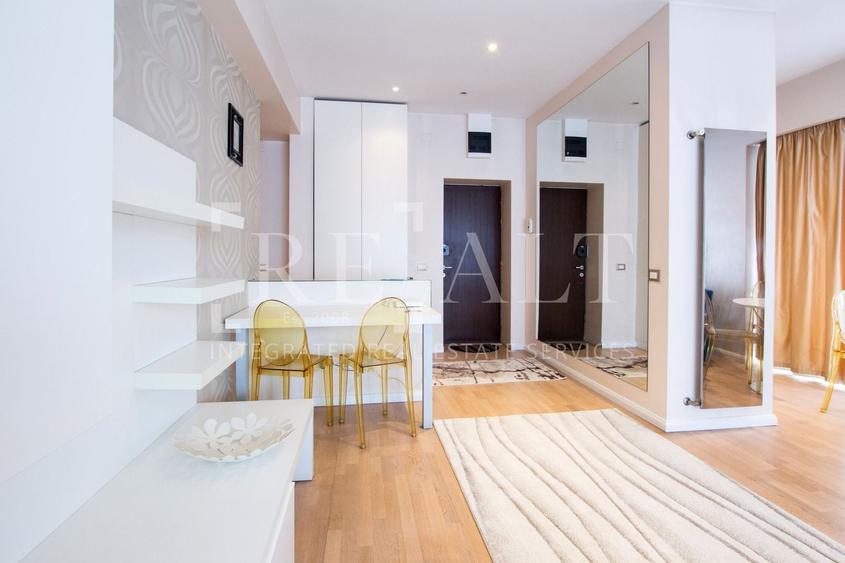 Apartament cu 2 camere decomandat, mobilat în Barbu Văcărescu
