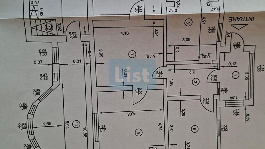 Casă cu 6 camere cu Teren 1500 Mp în Schela