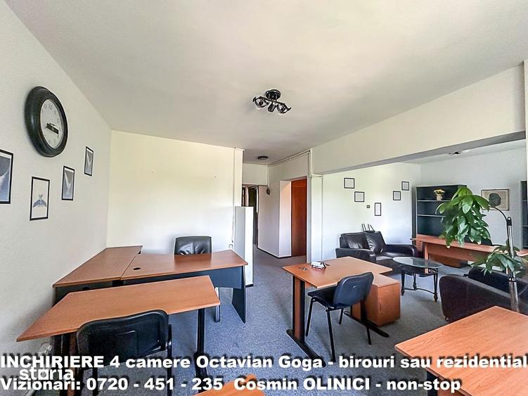 Inchiriere 3 camere Octavian GOGA ideal birouri sau rezidential - 8