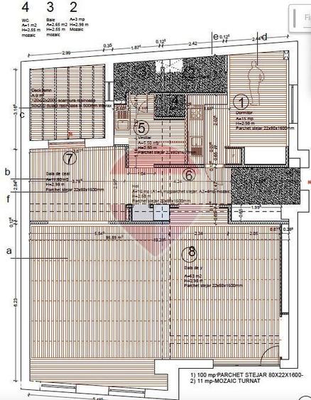 Apartament cu 4 camere decomandat în Dacia