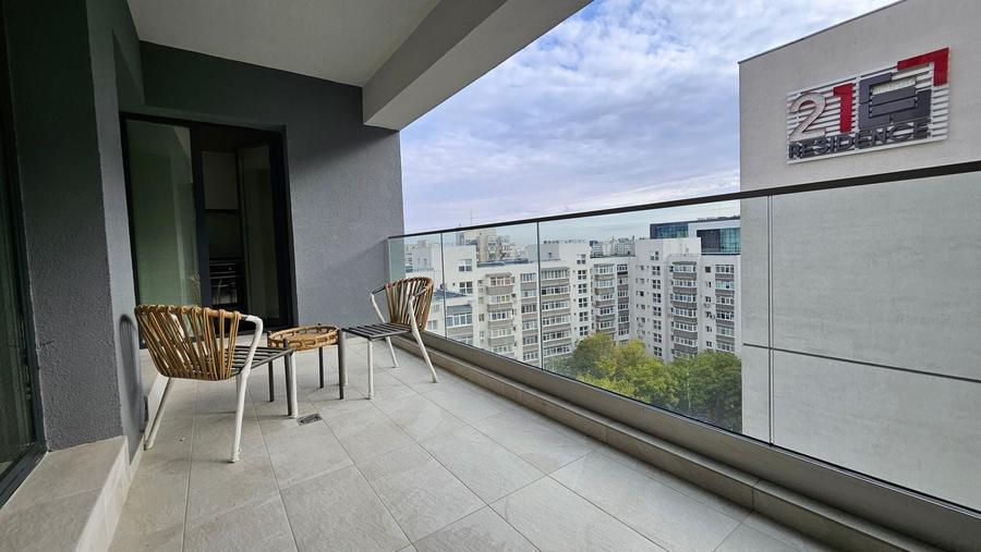 Apartament cu 2 camere, mobilat în Lujerului