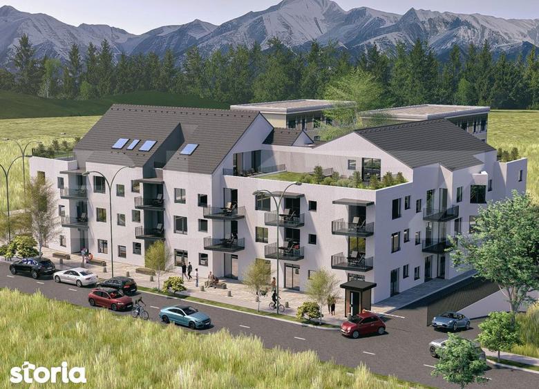 De vanzare, spatiu comercial, 2 incaperi, 54,78 mp, zona Tractorul - 2