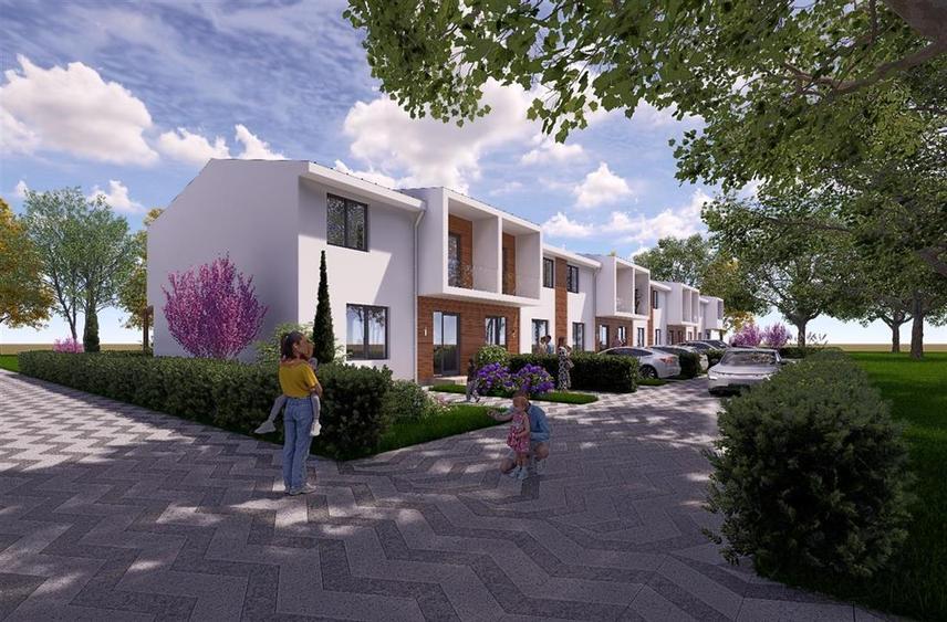 Casă individuală cu 5 camere cu Teren 230 Mp în Sântandrei