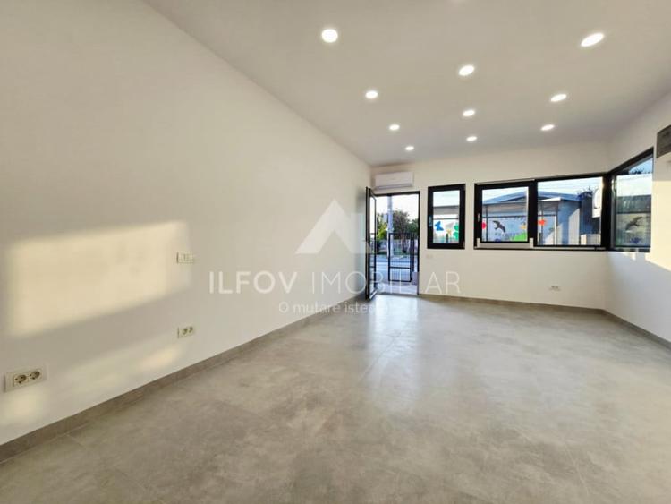 Spatiu comercial central Balotesti, 21.3 mp, curte 25mp, com - 4