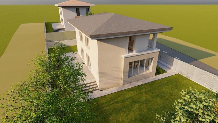 Casă individuală cu 4 camere cu Canalizare în Dezmir