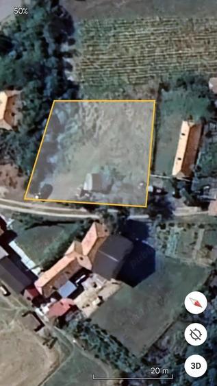Teren de 828 mp, în Galicea