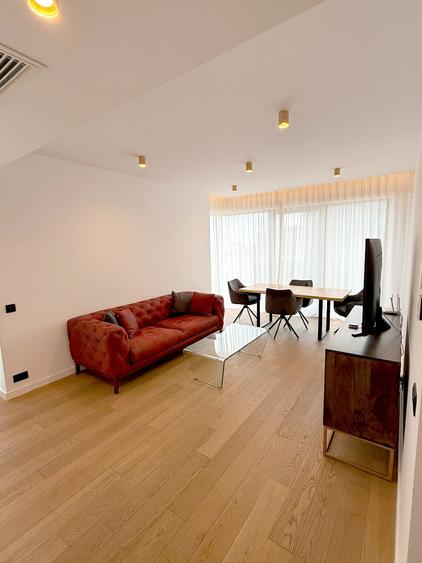 Apartament cu 2 camere decomandat, mobilat în Herăstrău — fotografia 2