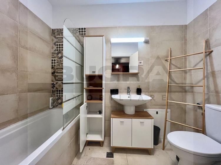 Apartament cu 2 camere semidecomandat, mobilat în Gheorgheni