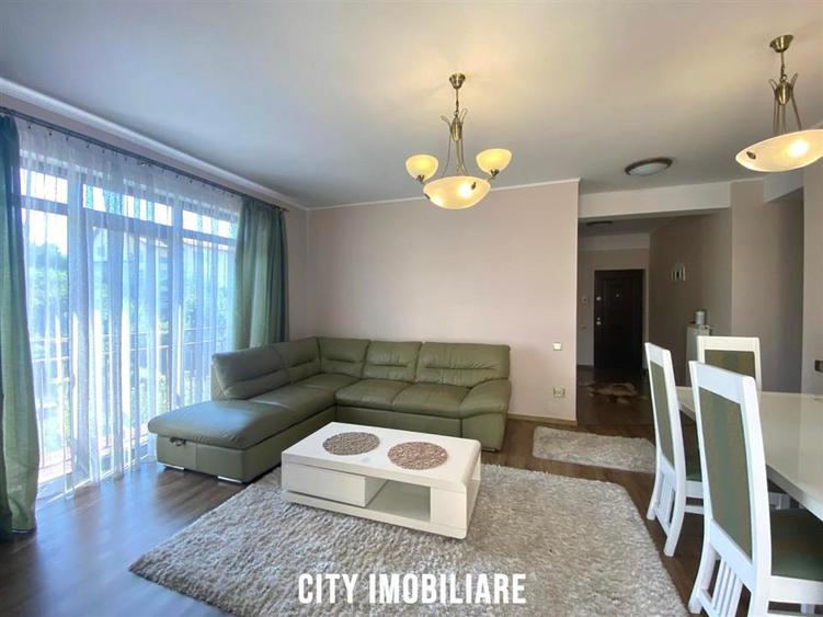 Apartament cu 3 camere semidecomandat, mobilat în Zorilor