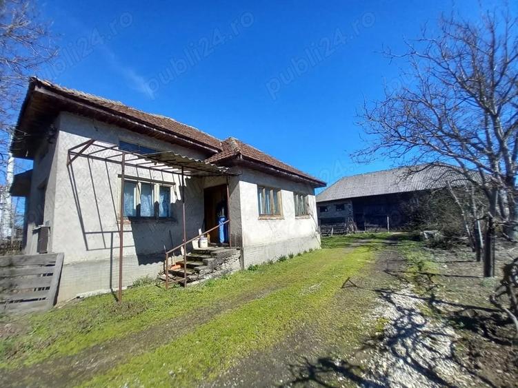 Casă cu 3 camere cu Teren 6500 Mp în Lucăcești