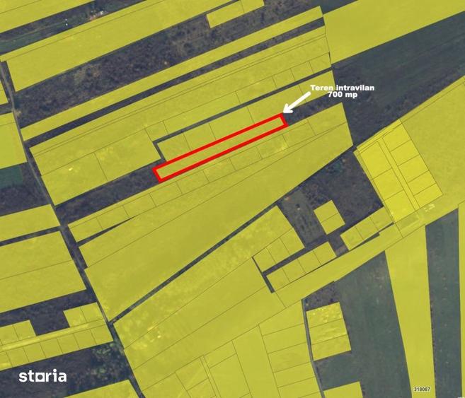 Teren de 700 mp, în Sopor