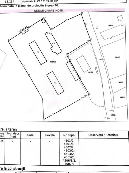 Teren Construcții intravilan de 13134 mp, în Budiului