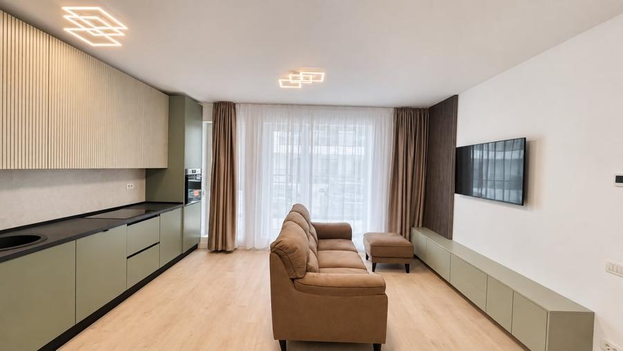 Apartament cu 2 camere, mobilat în Pipera