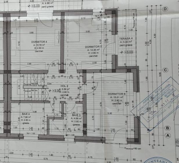 Duplex cu 4 camere cu Canalizare în Dezmir