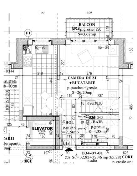 Apartament cu 3 camere decomandat în Avantgarden
