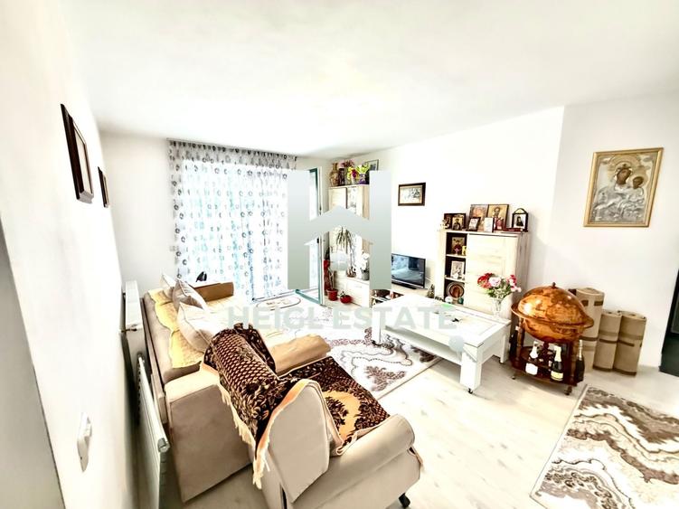 Apartament cu 2 camere semidecomandat, mobilat în Giroc