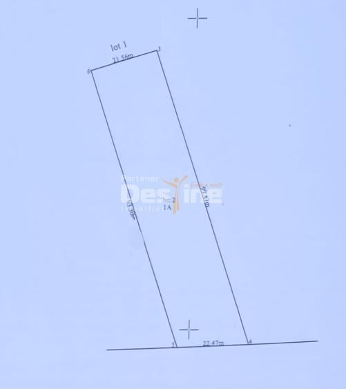 Teren Construcții intravilan de 2080 mp, în Valea Adâncă