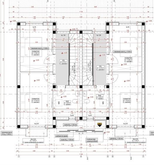 Duplex cu 3 camere cu Canalizare în Moșnița Veche