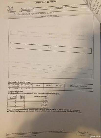 Teren de 5757 mp, în Saca