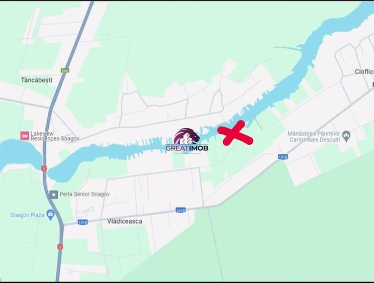 Teren intravilan de 5600 mp, în Ciofliceni