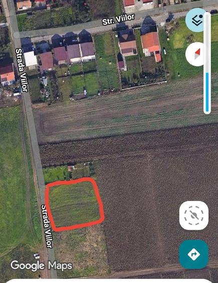 Teren de 1500 mp, în Cristești