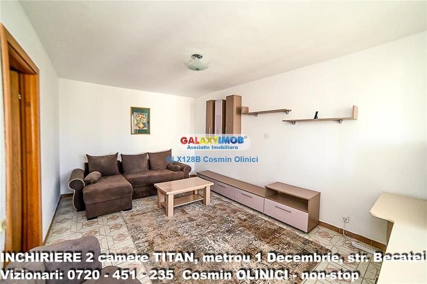 Apartament cu 2 camere decomandat, mobilat în 1 Decembrie 1918
