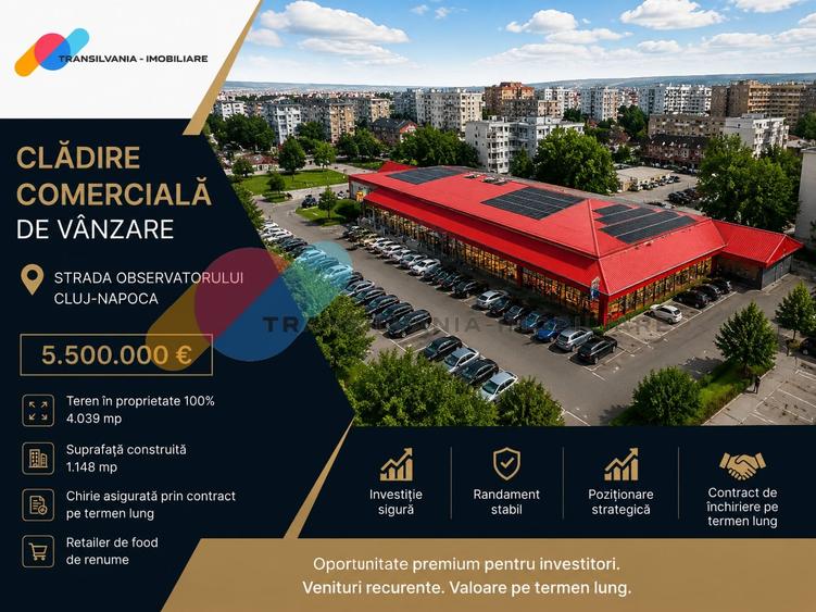 Spațiu comercial, de 1,148 mp, în Bună Ziua